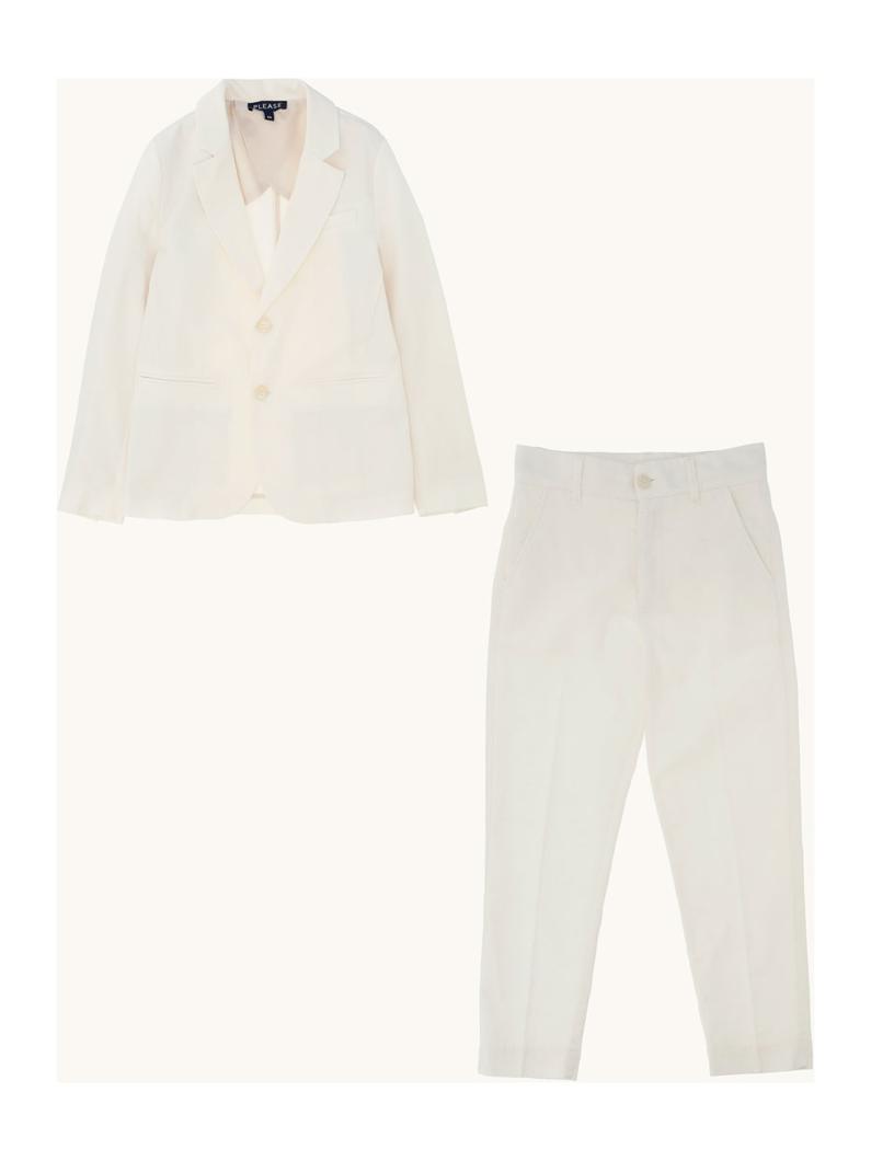 SUIT - WHITE WOOL
