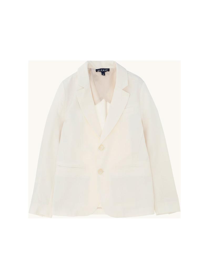 JACKET - WHITE WOOL