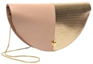 CLUTCH BAG - NUDE/IVORY