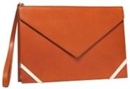 CLUTCH BAG - BROWN