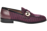 LOAFERS - FUCHSIA/WHITE