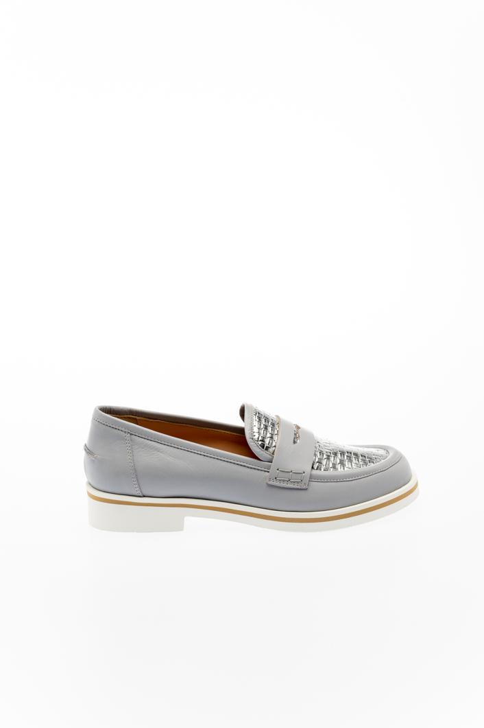 SLIP ON - LIGHT GREY/SILVER