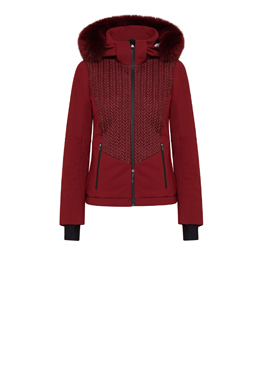 DOWN JACKET - CUOIO CORDOVANO
