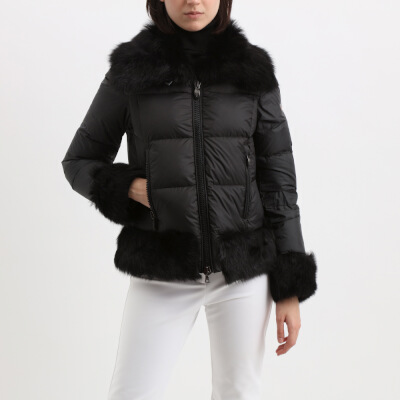 DOWN SKI JACKET - BLACK