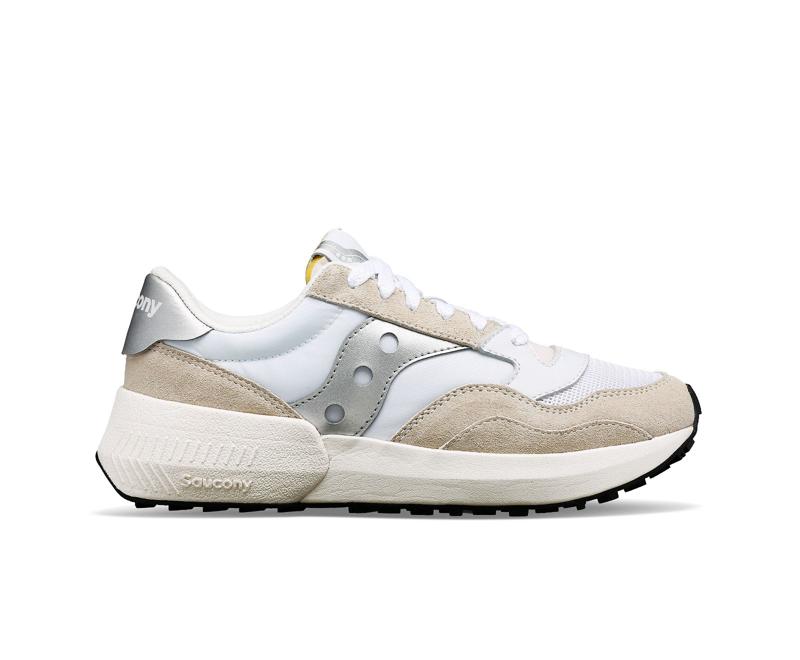 SNEAKERS - WHITE/SILVER