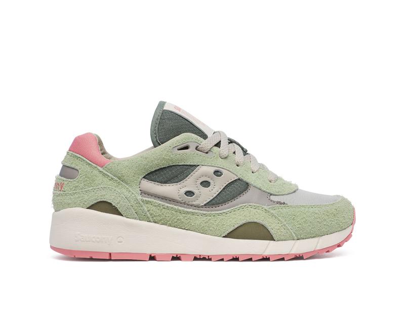 SNEAKERS - GREEN/IVORY