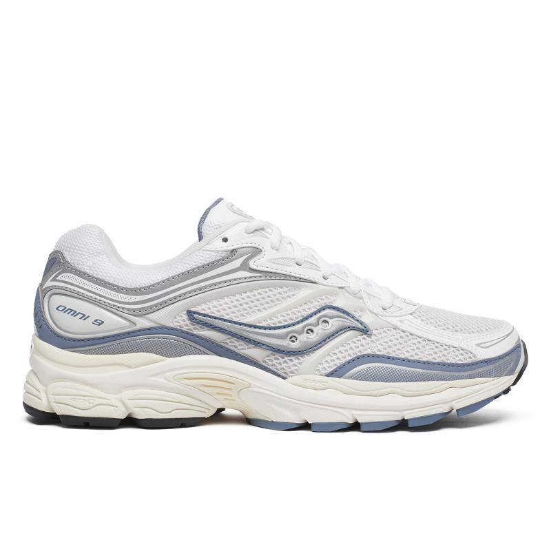 SNEAKERS - IVORY/BLUE