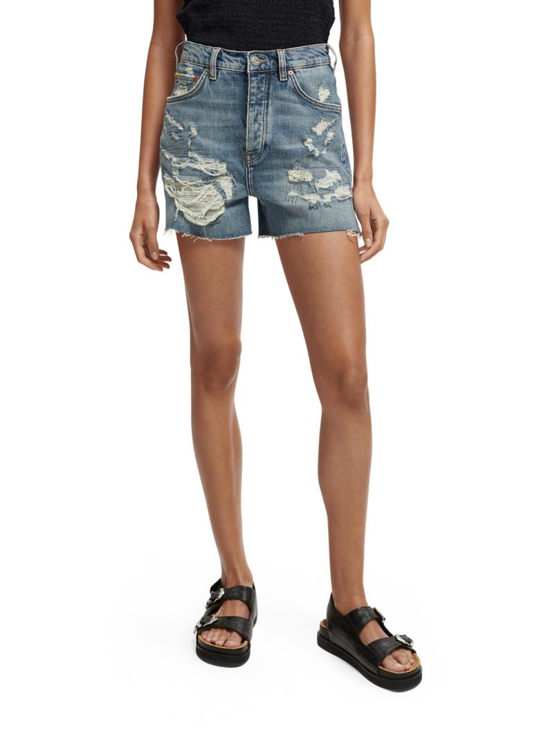 JEANS SHORTS - BLUE
