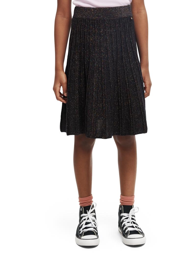 SKIRT - NAVY MELANGE