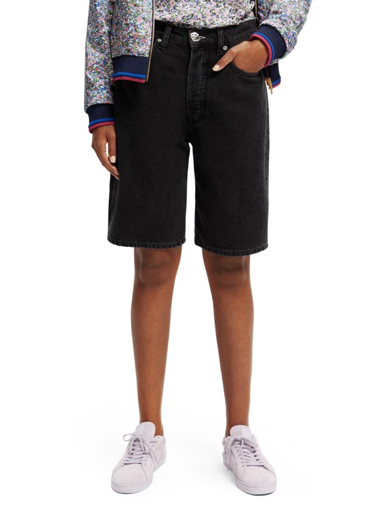 JEANS SHORTS - BLACK