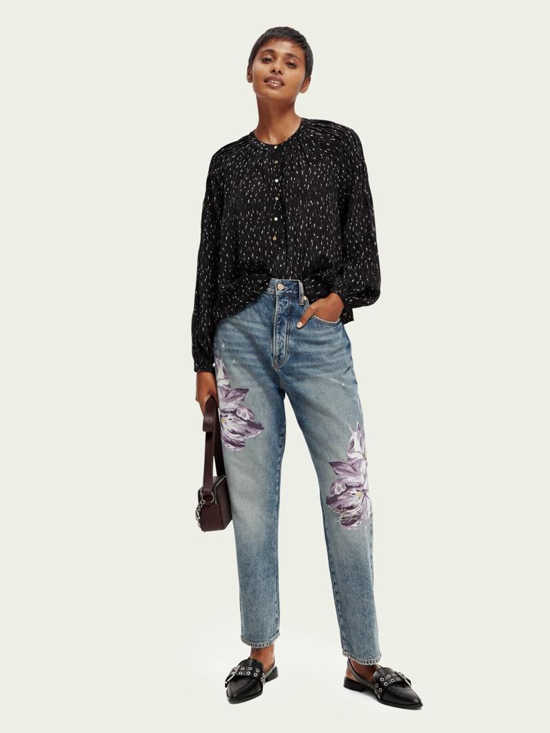 BLOUSE - BLACK