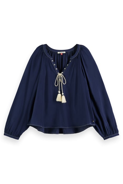 BLOUSE - NAVY