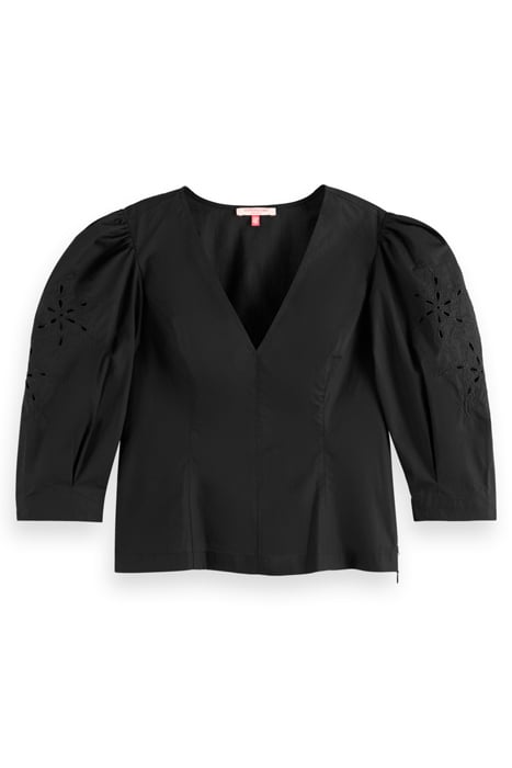 BLOUSE - BLACK