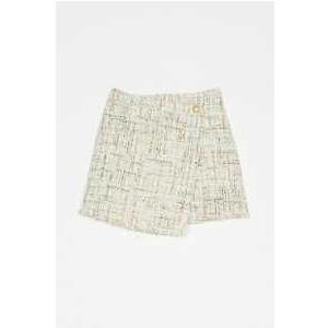 SKIRT - BOUCLE' SPARKLING VIOLET