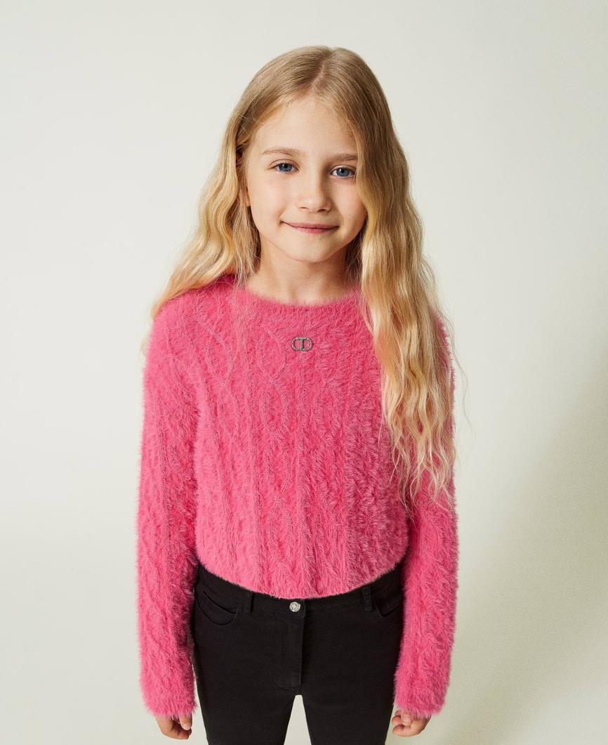 PULLOVER - PINK FLUO